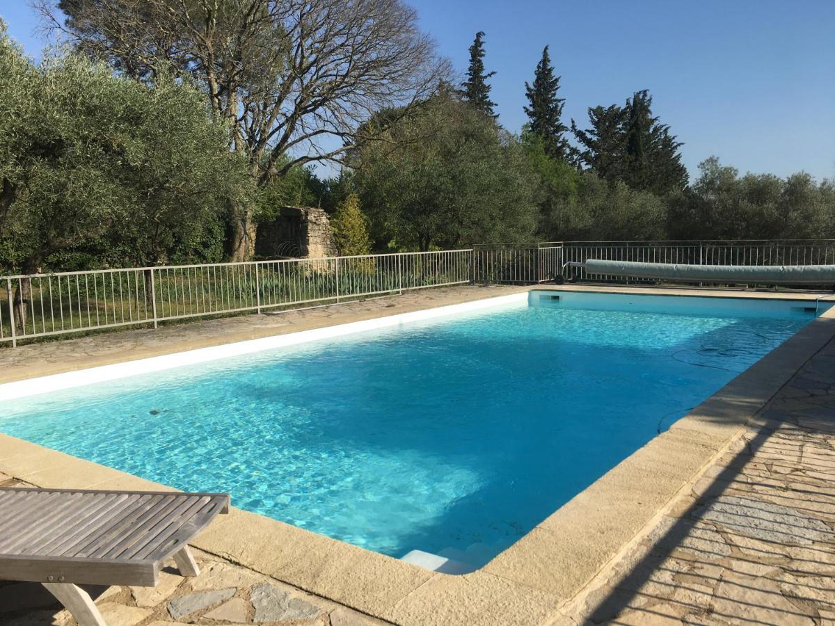 Les Olivettes Le Mazet Bed & Breakfast Uzes Exterior photo